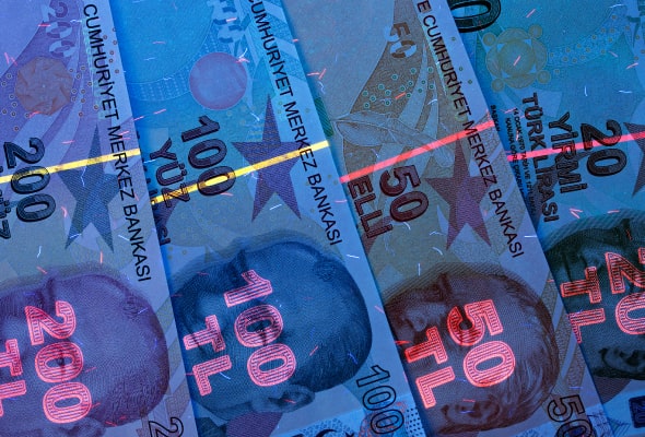 application system Anti-counterfeiting of banknotes